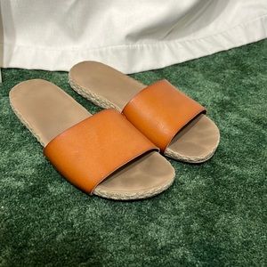 TORRID- Brown espadrille sandals